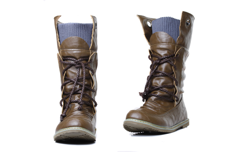 leather boots wrinkles