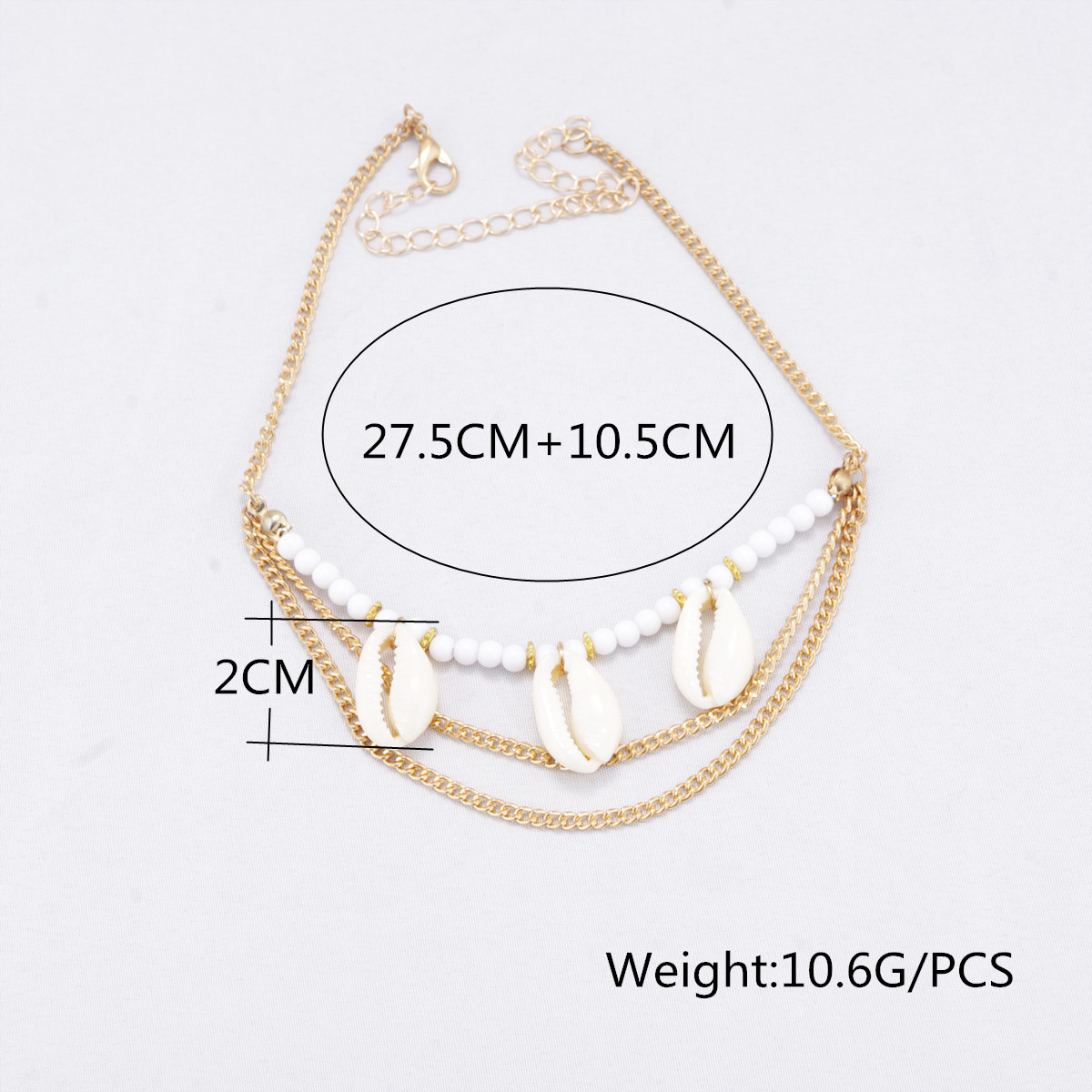 Natrual Shell Tassel Anklet Armlet on Luulla