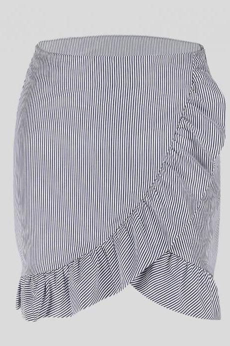2017 Fashion Summer Stripe Bodycon Skirts