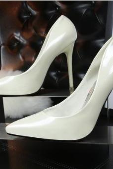 Patent Leather Pointed-Toe High Heel Stilettos