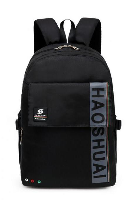 Casual Letter Pattern Backpack
