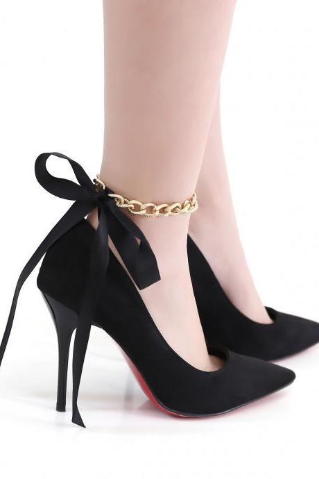 Fashionable Joker Colourful Ribbons Anklets