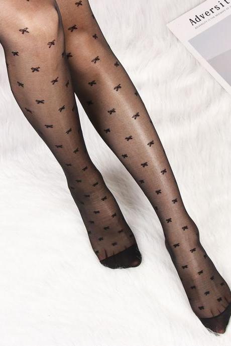 1 Pair Female Sexy Lace Elastic Thigh Women's Stockings Plus Size Pantyhose Bodysuit Tattoo Women Lingerie Apparel Accessories-10