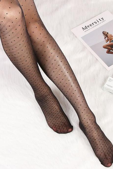1 Pair Female Sexy Lace Elastic Thigh Women's Stockings Plus Size Pantyhose Bodysuit Tattoo Women Lingerie Apparel Accessories-11