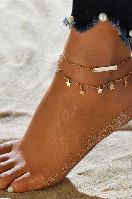 Anklets For Women Foot Accessories Summer Beach Barefoot