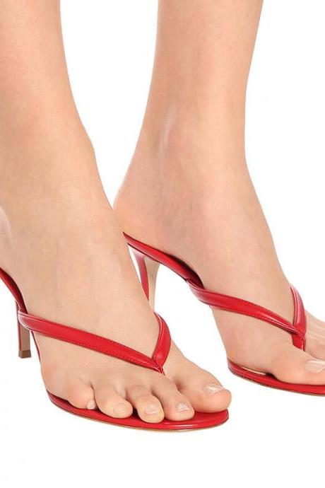 Summer Pu High Heel Bunions Sandals