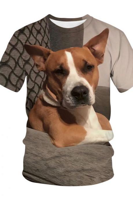 3d Animal Print T-shirt-3