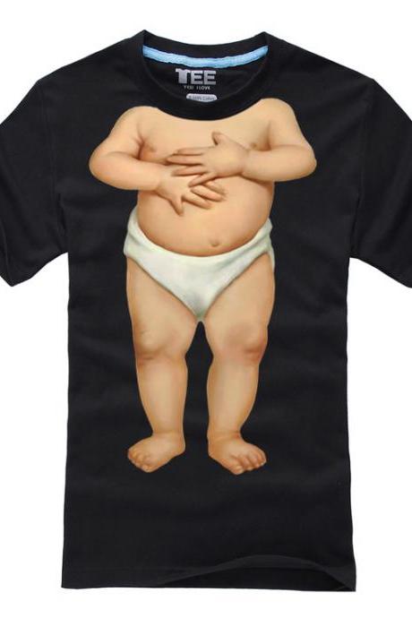 Trendy Men&amp;amp;amp;amp;#039;s / Women&amp;amp;amp;amp;#039;s Funny Short Sleeve T-shirt-7