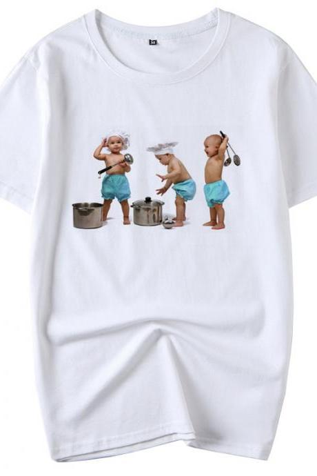 Trendy Men&amp;amp;amp;#039;s / Women&amp;amp;amp;#039;s Funny Short Sleeve T-shirt-25