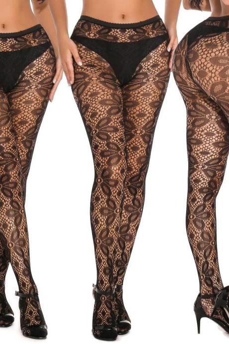 Funny Women's Net Stockings Sexy Underpants Fishnet Eye Jacquard Net Stockings Small Net Stockings-11