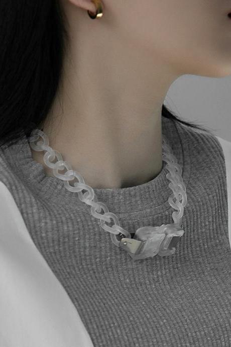 Original Geometry Split-joint Necklace Accessories