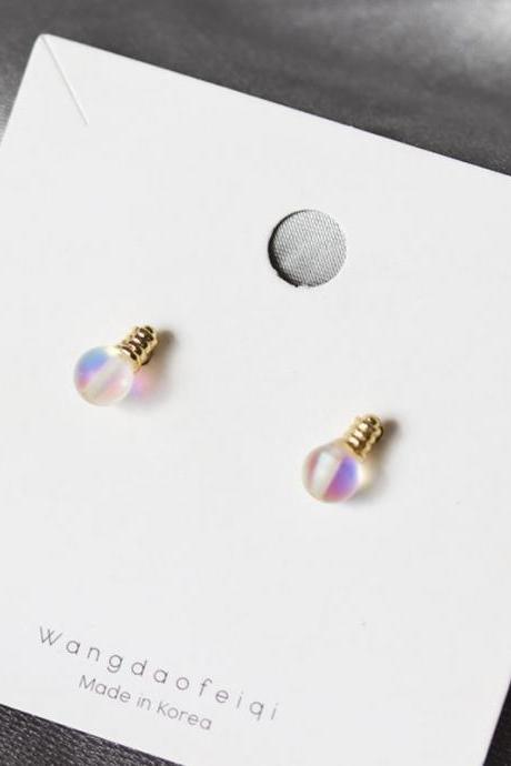 Cute Colorful Bulb Earrings