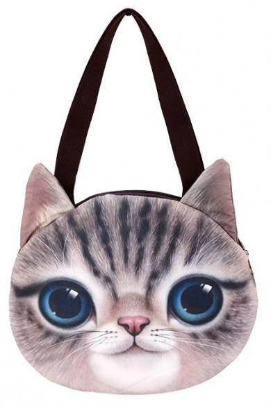 Cat Faced Shoulder Bag 