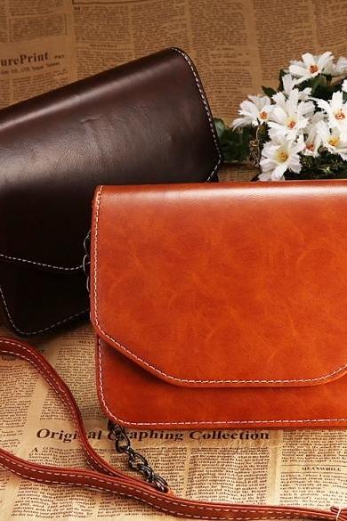 New Fashion Retro Style Women's Synthetic Leather Shoulder Bag Cross Bag Messenger Bags