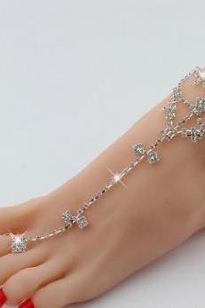 Even the drill toe ring Anklet Anklet