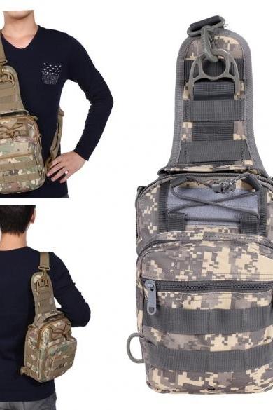 Waterproof Multipurpose Military Tactical Backpack Hiking Camping Traveling Trekking Bag Chest Bag Message Bag