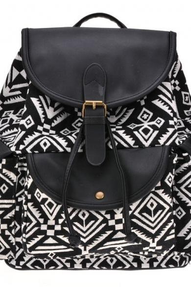 Fashion Girls Women's Retro Shoulder Bag Backpack