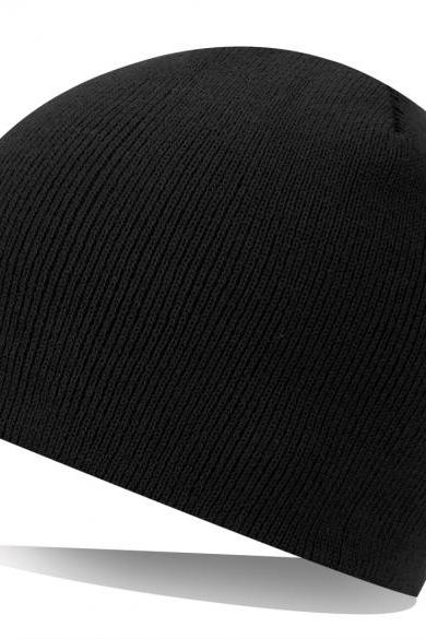 Unisex Adult Men Women Warm Fall Winter Knit Ski Beanie Slouchy Soft Solid Cap Crochet Hat
