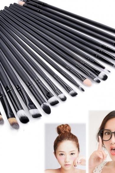 New Pro Makeup 20pcs Brushes Set Powder Foundation Eyeshadow Eyeliner Lip Brush Tool