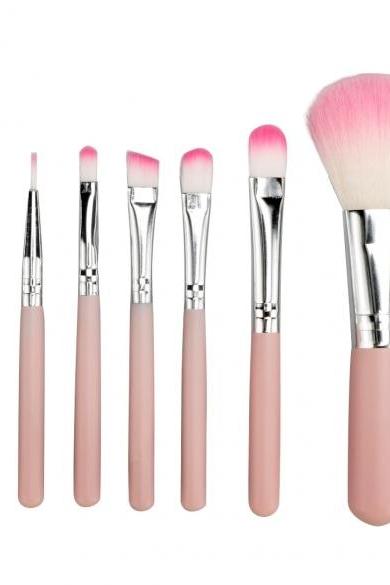 7pcs Professional Makeup Brush Set Cosmetic Brushes Eye And Face Makeup Brush Tool