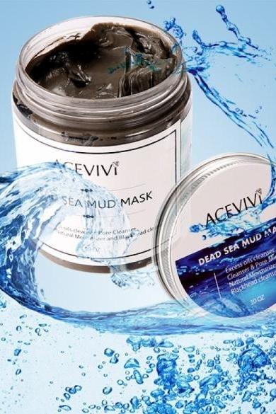 Fashion Deep Cleaning Skin Care Blackhead Remover Canned Dead Sea Mud Facial Mask Pore Cleanser