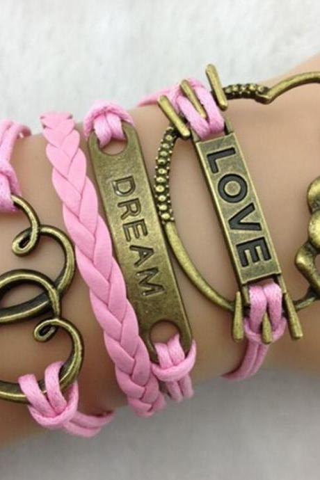 Love Dream Multielement Colored Bracelet