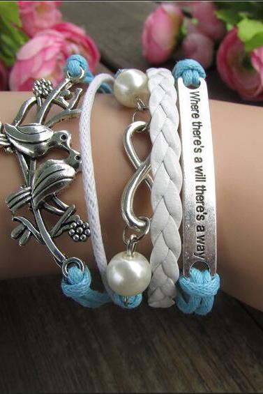 Retro Dove Fashionable Beautiful Hand-made Bracelet