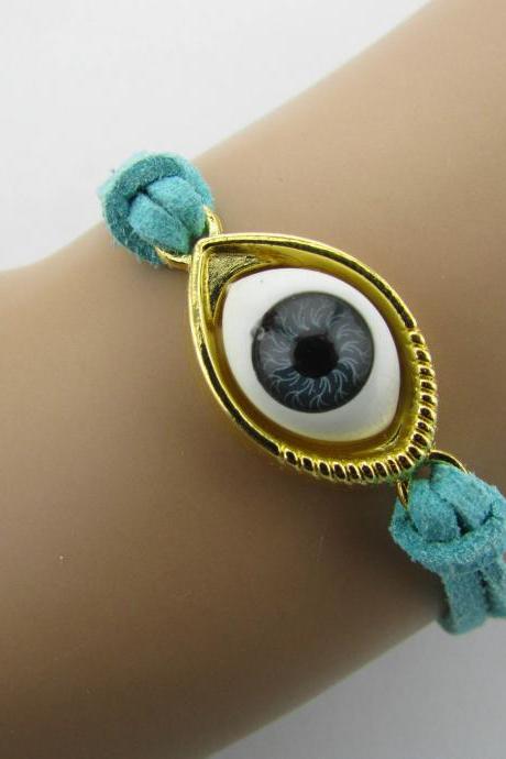 Retro Hand-made Evil Eye Bracelet
