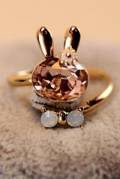 Delicate Opening of embryonic rabbit crystal bow rings