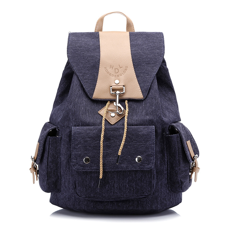 Casual Canvas Unisex Travelling Backpack on Luulla