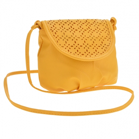 Fashion Women's Girls Cute Mini Shoulder Bag Yellow Cross Bag on Luulla