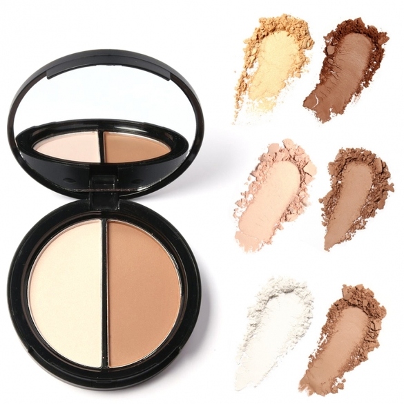 Blush Bronzer Highlighter Concealer Bronzer Contour Effects Palette