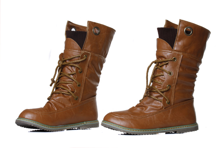 leather boots wrinkles