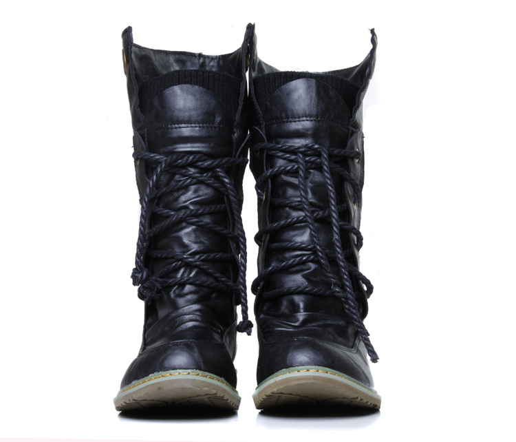 leather boots wrinkles