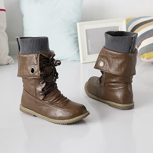 leather boots wrinkles