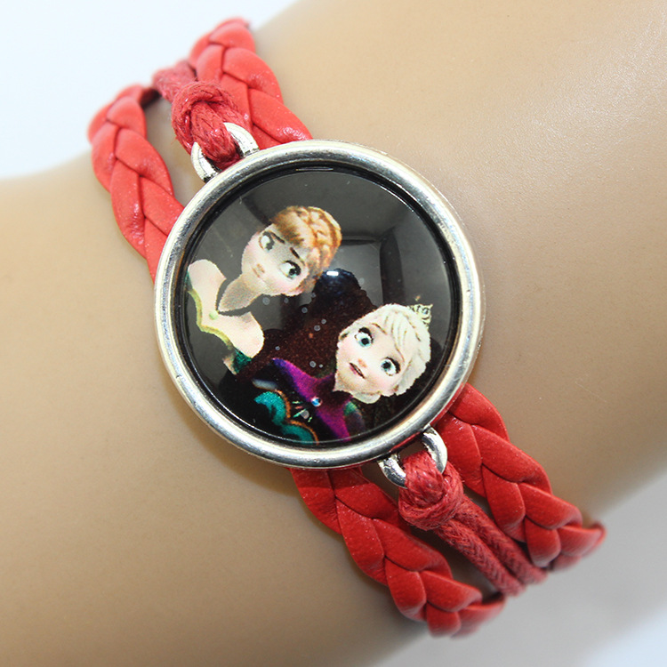 Frozen Time Diamond Handmade Cartoon Bracelet on Luulla