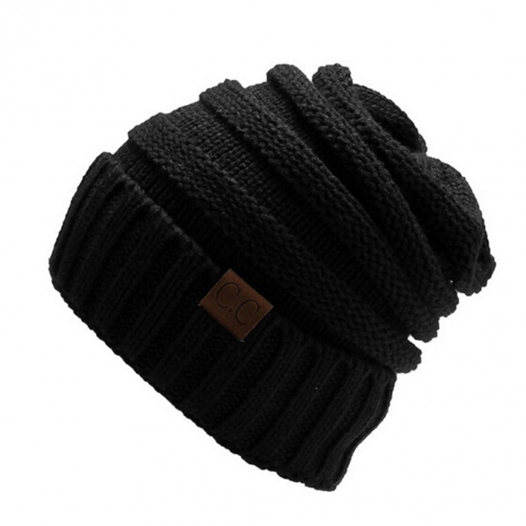 Winter Casual Unisex Men/ Women Knitted Ski Cap Solid Beanie Cap Hat on ...